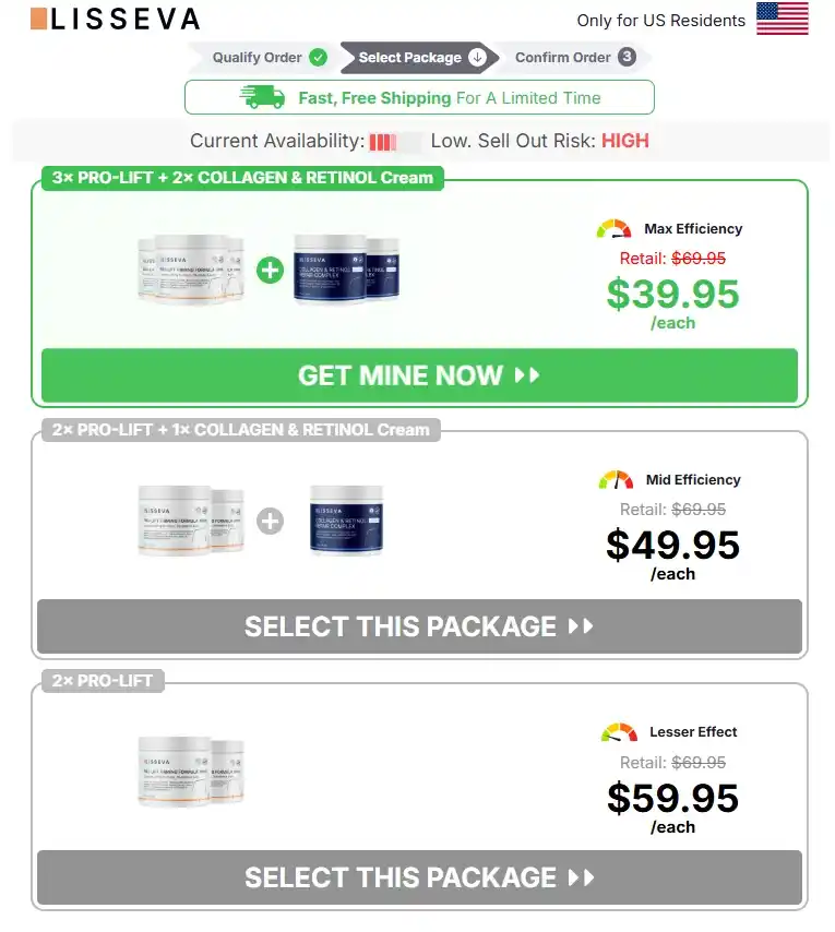 Lisseva Pro-Lift Lisseva Pro-Lift Order Page