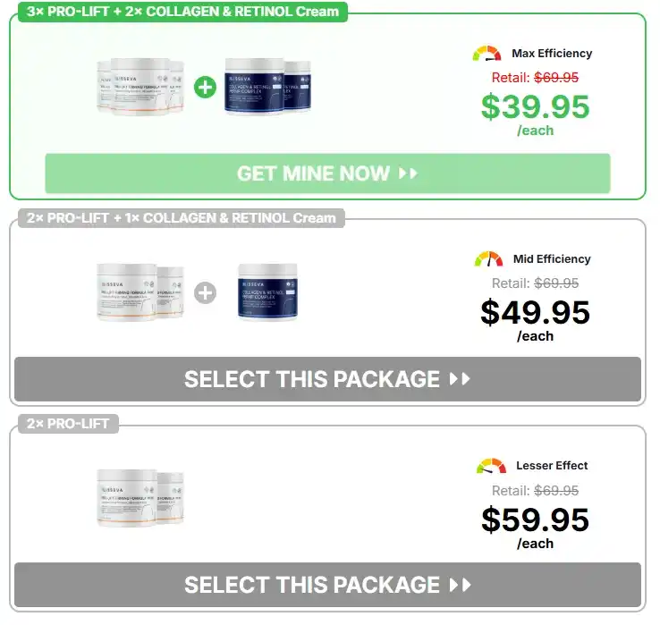 Lisseva Pro-Lift Lisseva Pro-Lift price